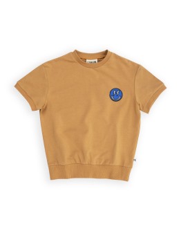 CARLIJN Q - Smilies - Sweater short sleeve with embroidery