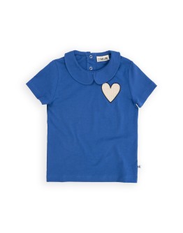 CARLIJN Q - Sunnies - Collar t-shirt wt embroidery