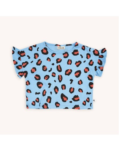 CARLIJN Q - Leopard - Frilled Shirt