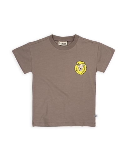 CARLIJN Q - Lion - T-shirt crewneck with print