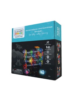 CLEVERCLIXX - Ball Run Dazzling Lights Pack Intense | 100 Stuks