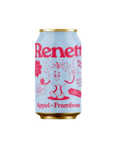 RENETT - Appel + Framboos 33cl RENETT - Appel + Framboos 33cl