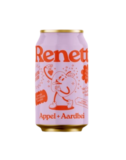 RENETT - Appel + Aardbei 33cl