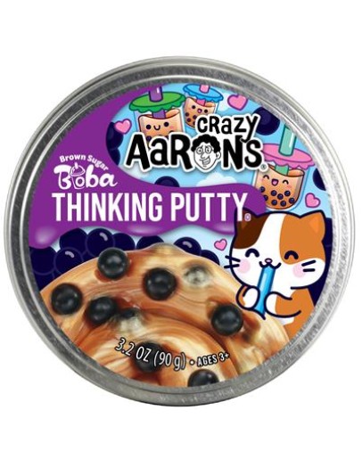 CRAZY AARON'S - Thinking Putty - Brown Sugar Boba