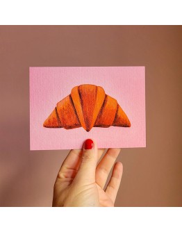 DE STREKEN VAN AGNES - Kaart Croissant