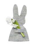 DELIGHT DEPARTMENT - Felt Bunny Napkin holder - 1 piece