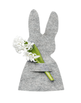 DELIGHT DEPARTMENT - Felt Bunny Napkin holder - 1 piece