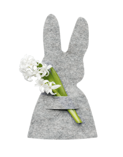 DELIGHT DEPARTMENT - Felt Bunny Napkin holder - 1 piece