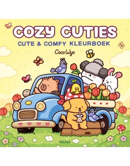 KLEURBOEK - Cozy Cuties - Cute & Comfy kleurboek Coco Wyo