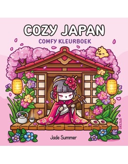 KLEURBOEK - Cozy Japan - Cute & Comfy kleurboek Jade Summer