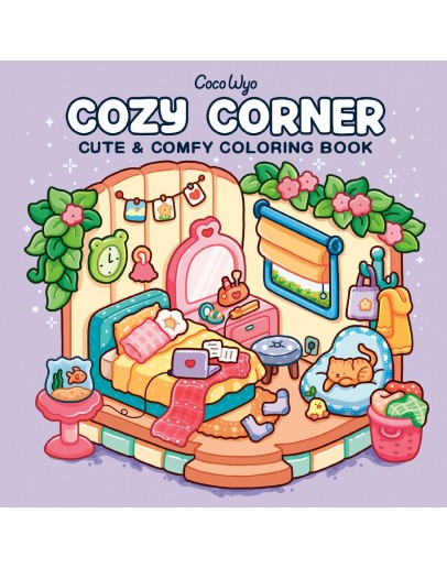 KLEURBOEK - Cozy Corner - Cute & Comfy kleurboek Coco Wyo KLEURBOEK - Cozy Corner - Cute & Comfy kleurboek Coco Wyo