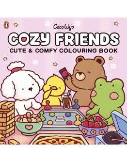 KLEURBOEK - Cozy Friends - Cute & Comfy kleurboek Coco Wyo