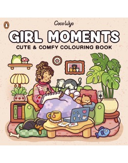 KLEURBOEK - Girl Moments - Cute & Comfy kleurboek Coco Wyo