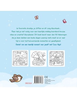 KLEURBOEK - Cozy Days Cute & Comfy kleurboek Coco Wyo