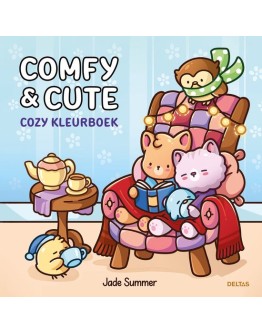 KLEURBOEK - Comfy & Cute - Cozy kleurboek Jade Summer