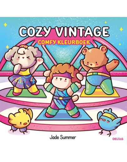 KLEURBOEK - Cozy Vintage - Comfy kleurboek Jade Summer