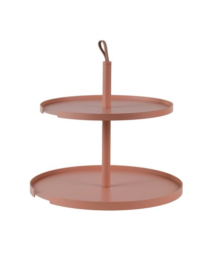 DESIGNBITE - Big Hug Cake stand 2 levels - Clay