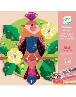 DJECO - Glitterzand en pailletten Paradisio - 6 jr +