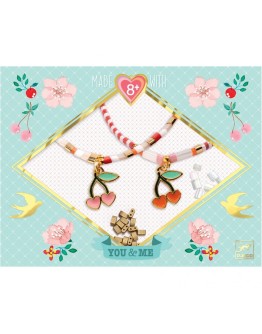 DJECO - Duo jewels kralenset - Tila and Cherries - 8jr +