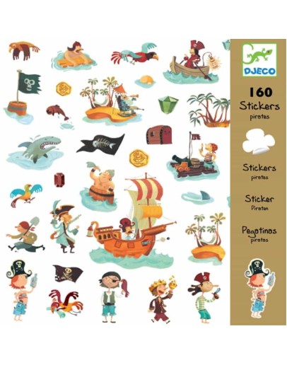 DJECO - Stickers Pirates