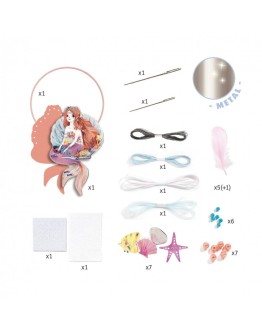 DJECO - Knutselset D.I.Y. Dreamcatcher - Mermaid - 7jr+