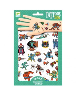 DJECO - Tattoos Heroes VS Villians