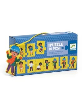 DJECO - Puzzel Trio I'm dressing up - 2jr+