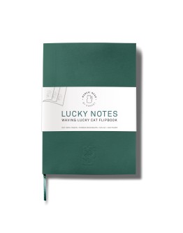 DONKEY PRODUCTS - MANEKI NEKO Notebook | Green