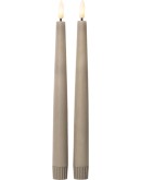 C'EST BON - Ledkaarsen set rustic grey