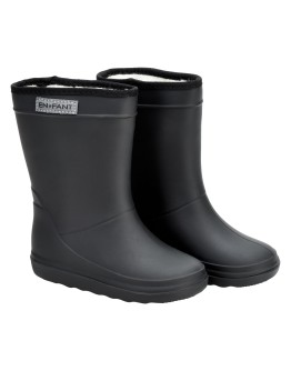 ENFANT - Thermoboots solid ADULT SIZES - Black
