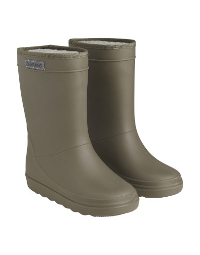 ENFANT - Thermoboots solid - Ivy green