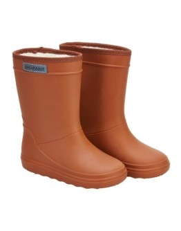 ENFANT - Thermoboots solid - Leather brown