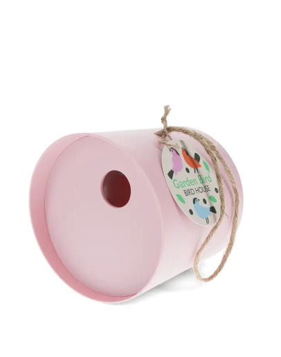 REX - Vogelvoeder huisje Rond - Lichtroze