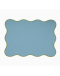 OPJET - Placemat Juliette - Blauw met groene rand 