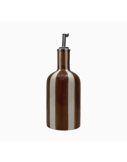 OPJET - Olie fles Streep Bruin