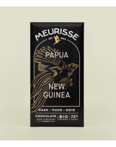 MEURISSE - Biologische pure chocolade uit Papoea-Nieuw-Guinea (100 g) MEURISSE - Biologische pure chocolade uit Papoea-Nieuw-Guinea (100 g)