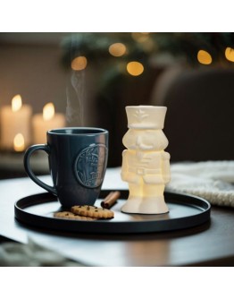 LED Notenkraker Wit porselein