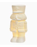 LED Notenkraker Wit porselein