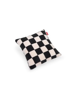 FATBOY - Square Pillow Teddy Sierkussen - Black Ecru