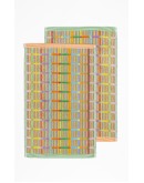 FOEKJE FLEUR - Odds & ends Guest towel duo #70 Criss cross