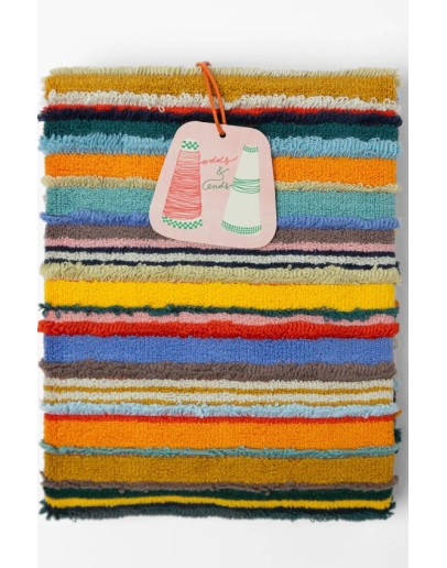 FOEKJE FLEUR - Odds & ends Bath mat #113 Ribbons FOEKJE FLEUR - Odds & ends Bath mat #113 Ribbons