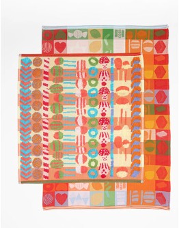 FOEKJE FLEUR - Odds & ends SET tea towel + kitchen towel #46 Odette’s Sweet Dream