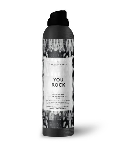 THE GIFT LABEL - Shower Foam Men 200ml - You Rock THE GIFT LABEL - Shower Foam Men 200ml - You Rock
