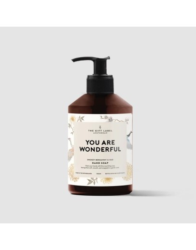 THE GIFT LABEL - Hand Soap 400ml - FW26 - You Are Wonderful THE GIFT LABEL - Hand Soap 400ml - FW26 - You Are Wonderful
