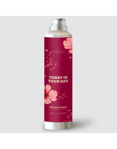 THE GIFT LABEL - Shower Foam 200ml - FW26 - Today is Your Day THE GIFT LABEL - Shower Foam 200ml - FW26 - Today is Your Day