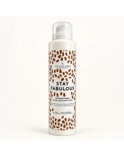 THE GIFT LABEL - Shower Foam 200ml - FW26 - Stay Fabulous THE GIFT LABEL - Shower Foam 200ml - FW26 - Stay Fabulous