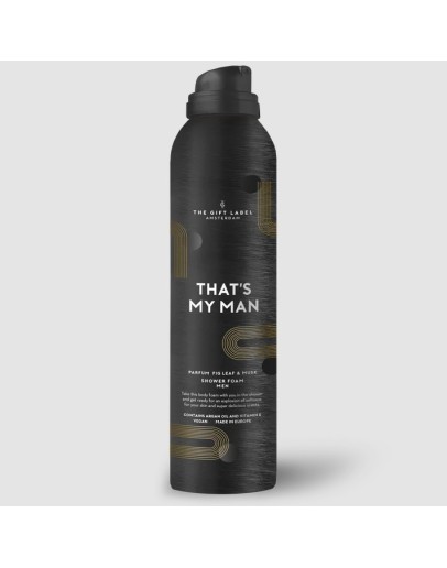 THE GIFT LABEL - Shower Foam Men 200ml - FW26 - That's my man THE GIFT LABEL - Shower Foam Men 200ml - FW26 - That's my man