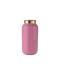 GIFTCOMPANY - Saigon Vase with metal ring - Mini 9,5cm - Pastel pink/gold