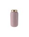 GIFTCOMPANY - Saigon Vase with metal ring - Mini 9,5cm - Pastel lilac/gold