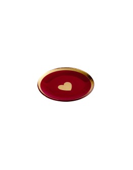 GIFTCOMPANY - Love plate - Heart Pink